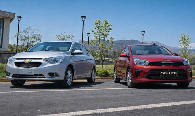 Kia soluto vs chevrolet sail